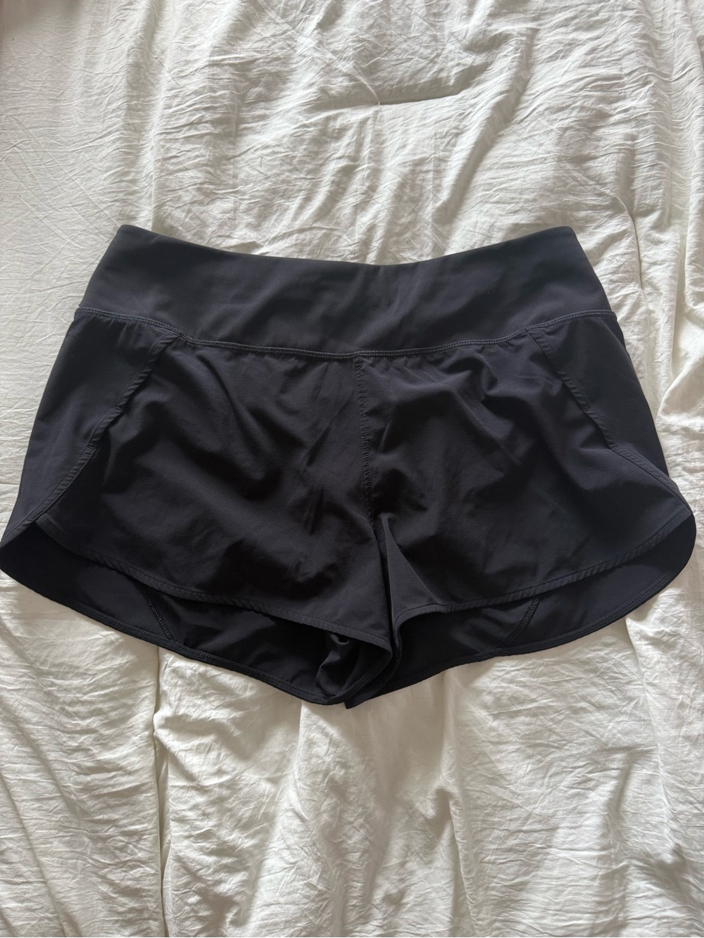 TNA Black Athletic Running Shorts